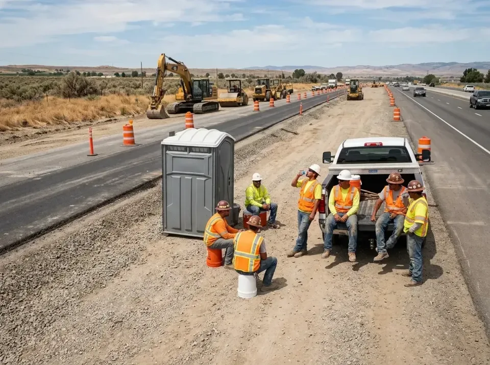 highway-road-construction-crew-007 — frequently asked questions, Porta Potty and Restroom Rentals in Glenmont, MD